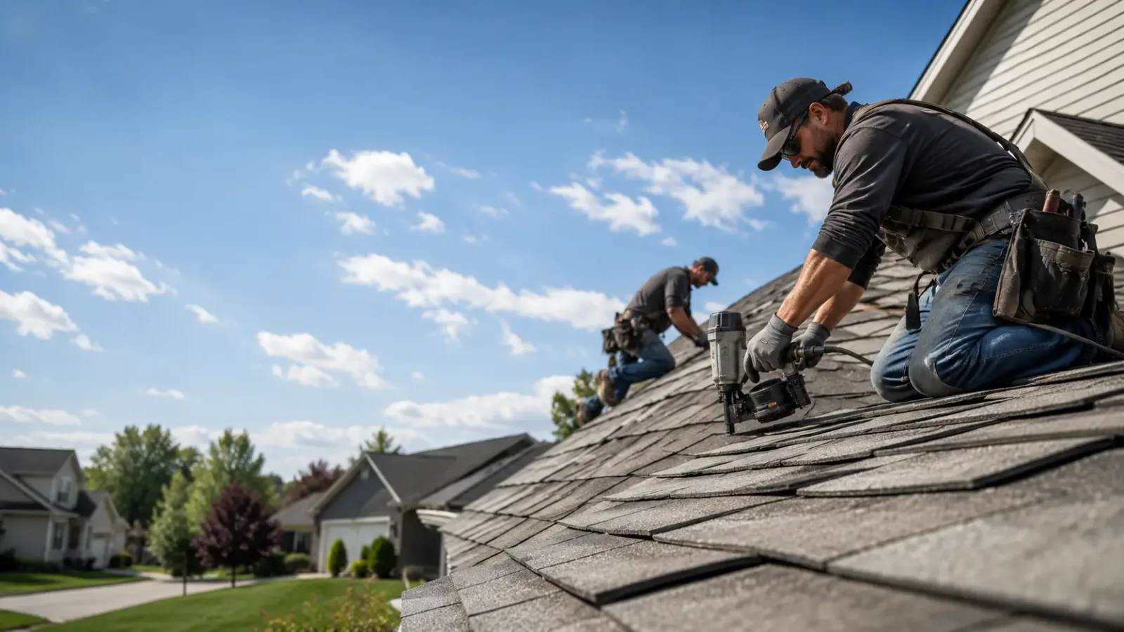 Storm Damage Roof Repair in Warfield, KY near me